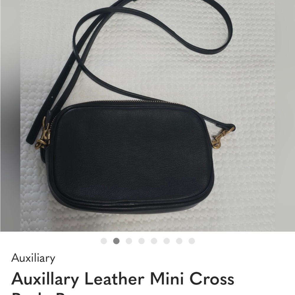 NWOT Aritzia Auxillary Leather Mini Cross Body Bag - Picture 7 of 8